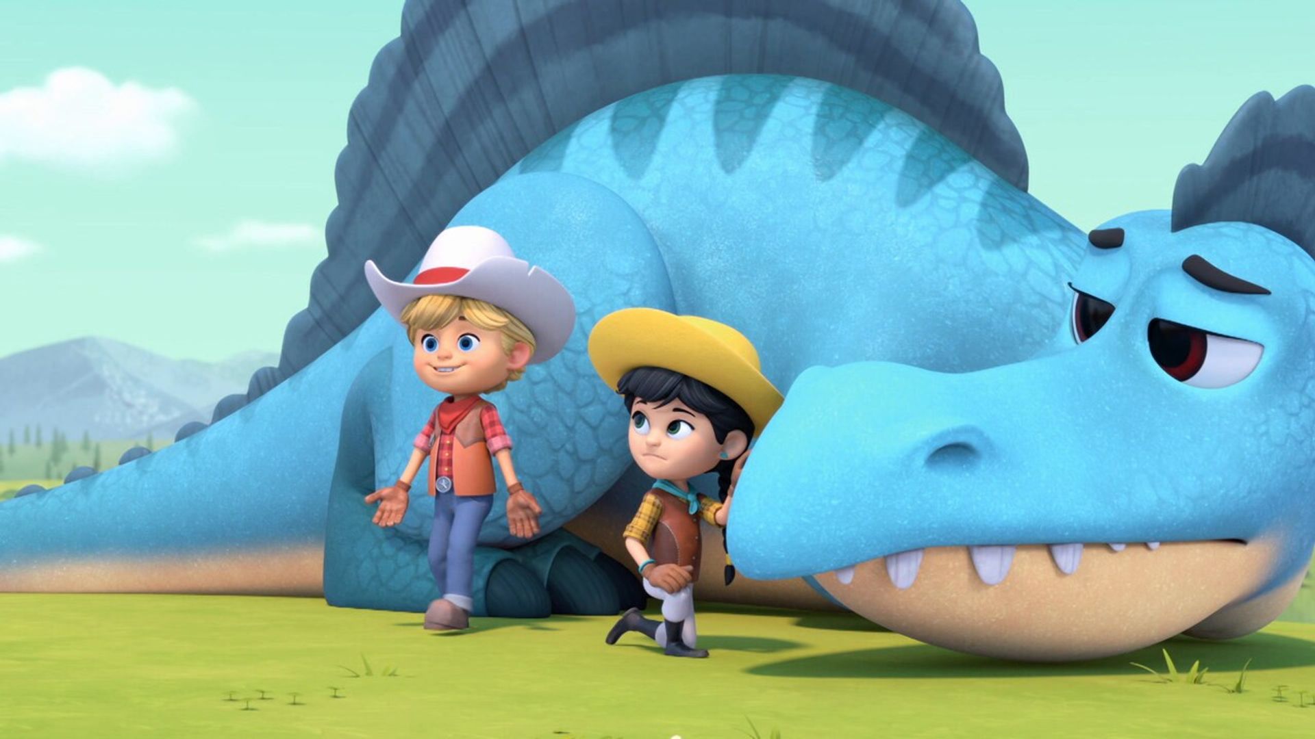 Dino Ranch background