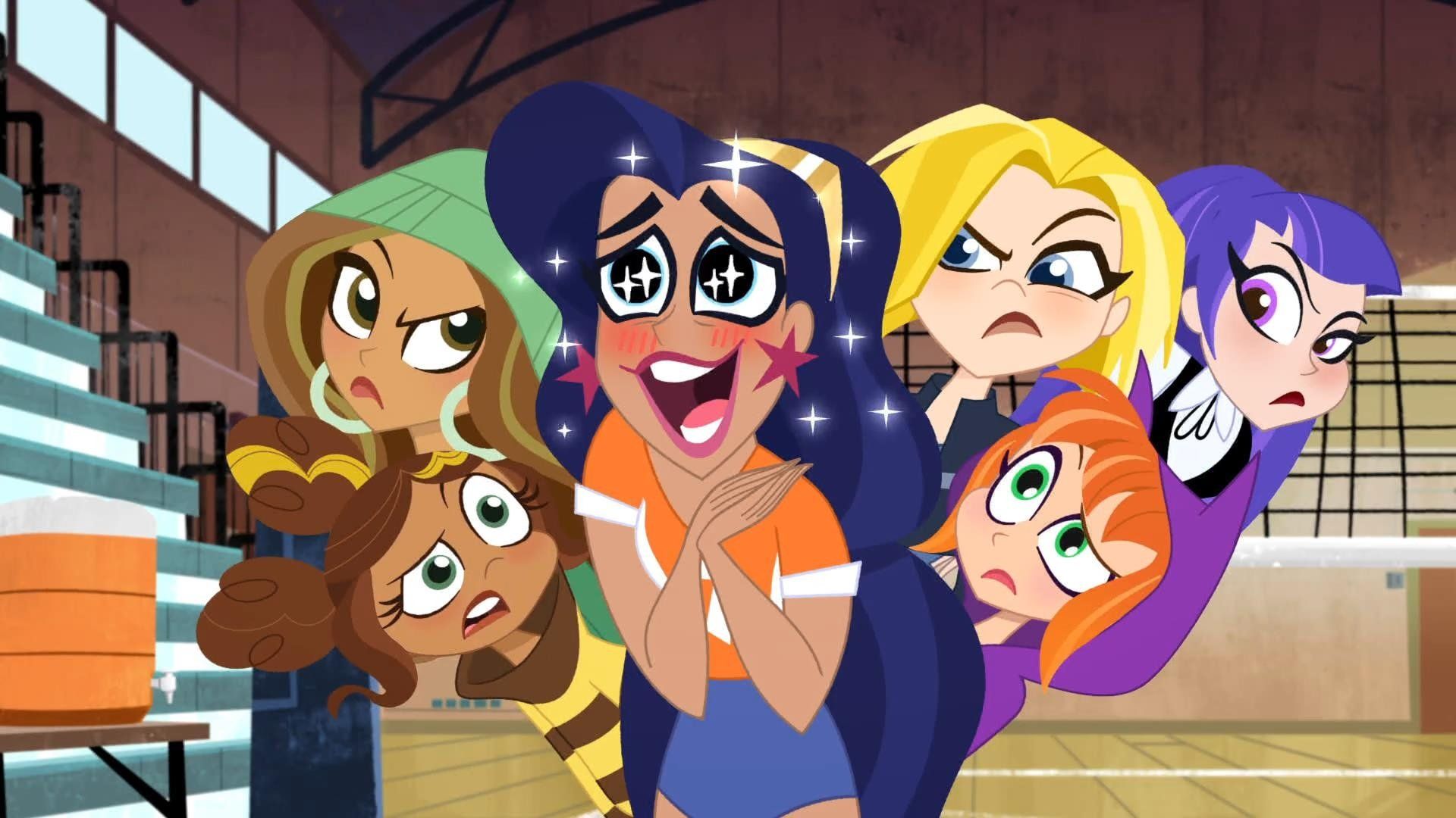 DC Super Hero Girls background