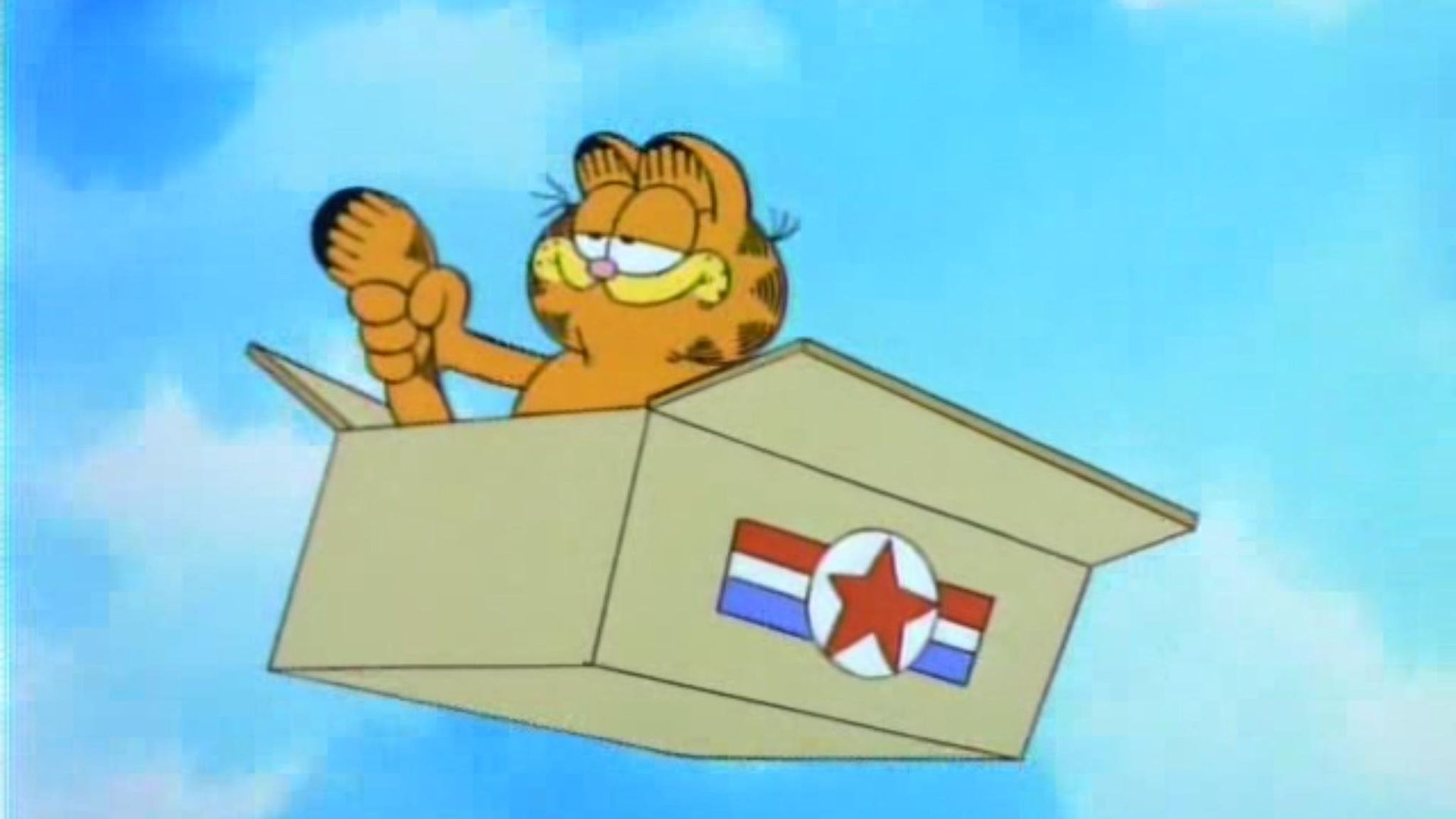 Garfield and Friends background