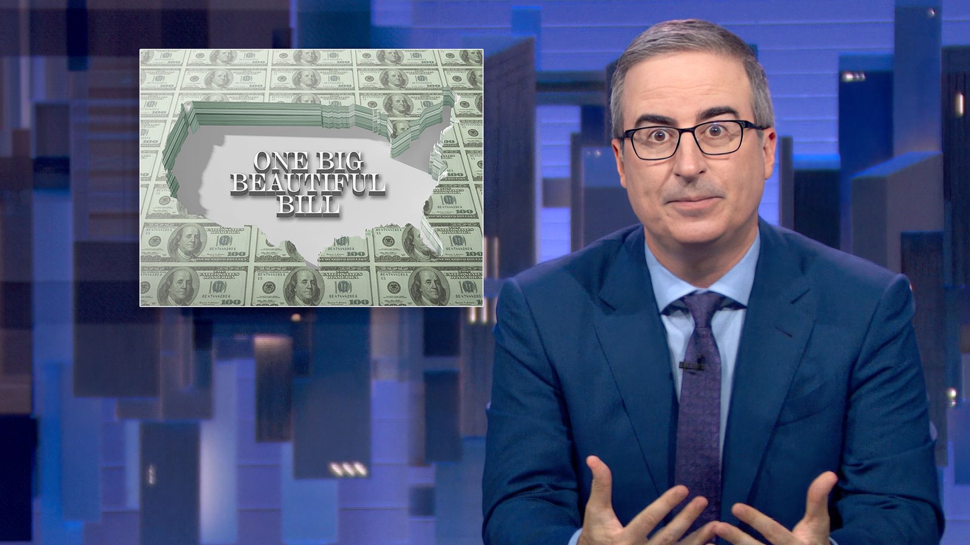 Last Week Tonight with John Oliver background