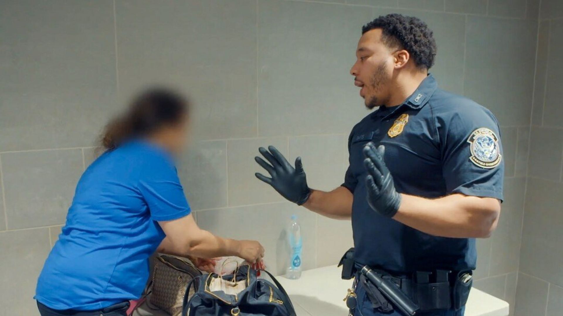 Contraband: Seized at the Airport background