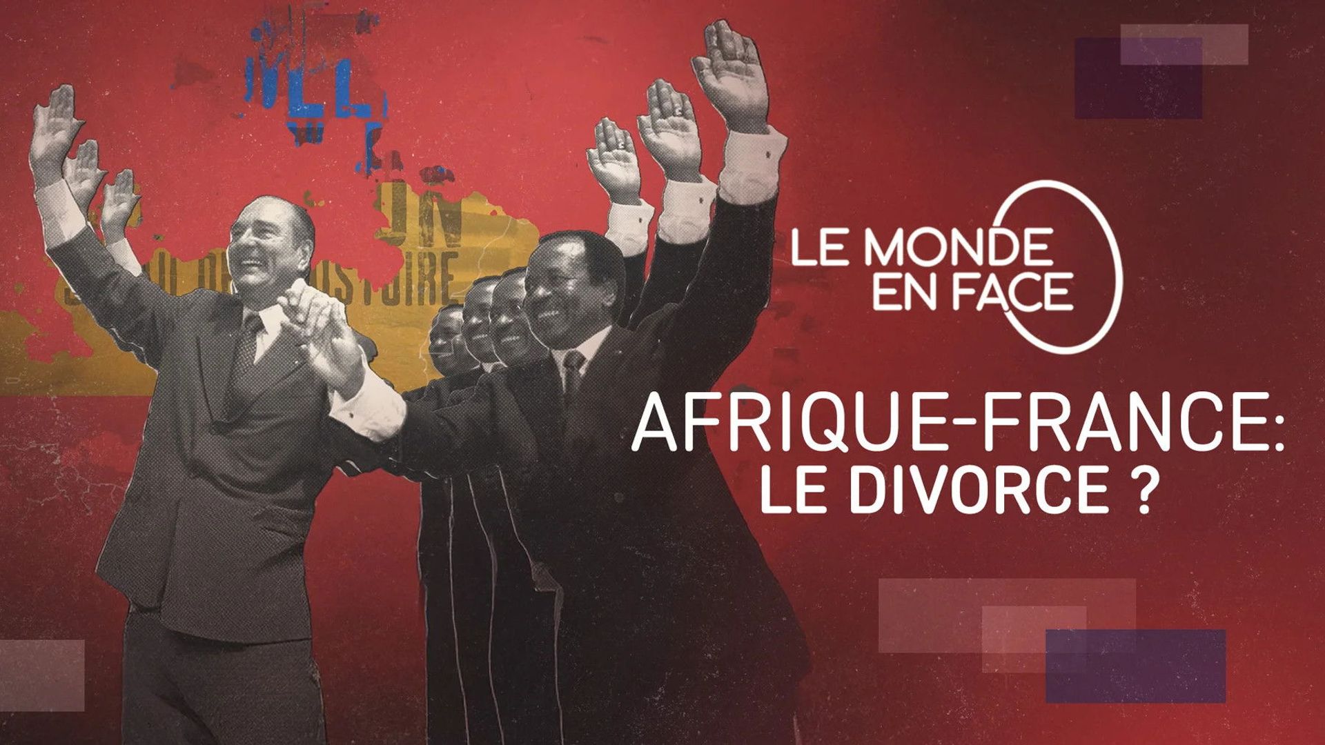 Le monde en face background