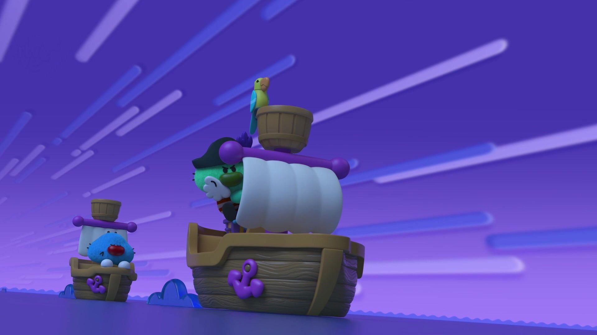 The New Adventures of Oggy background