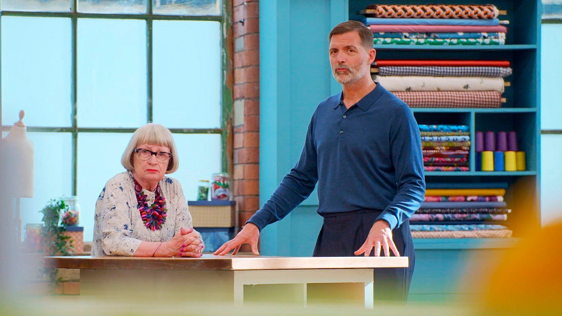 The Great British Sewing Bee background