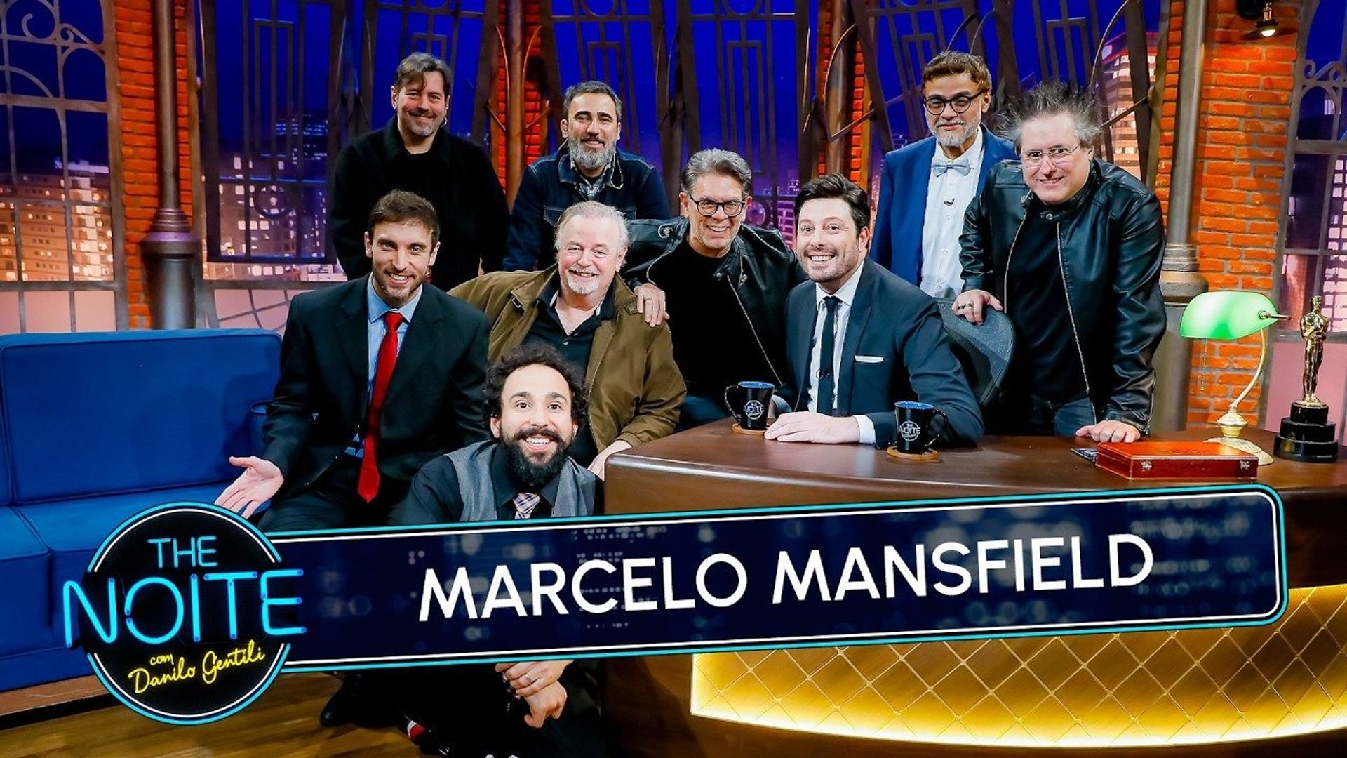 The Noite com Danilo Gentili background