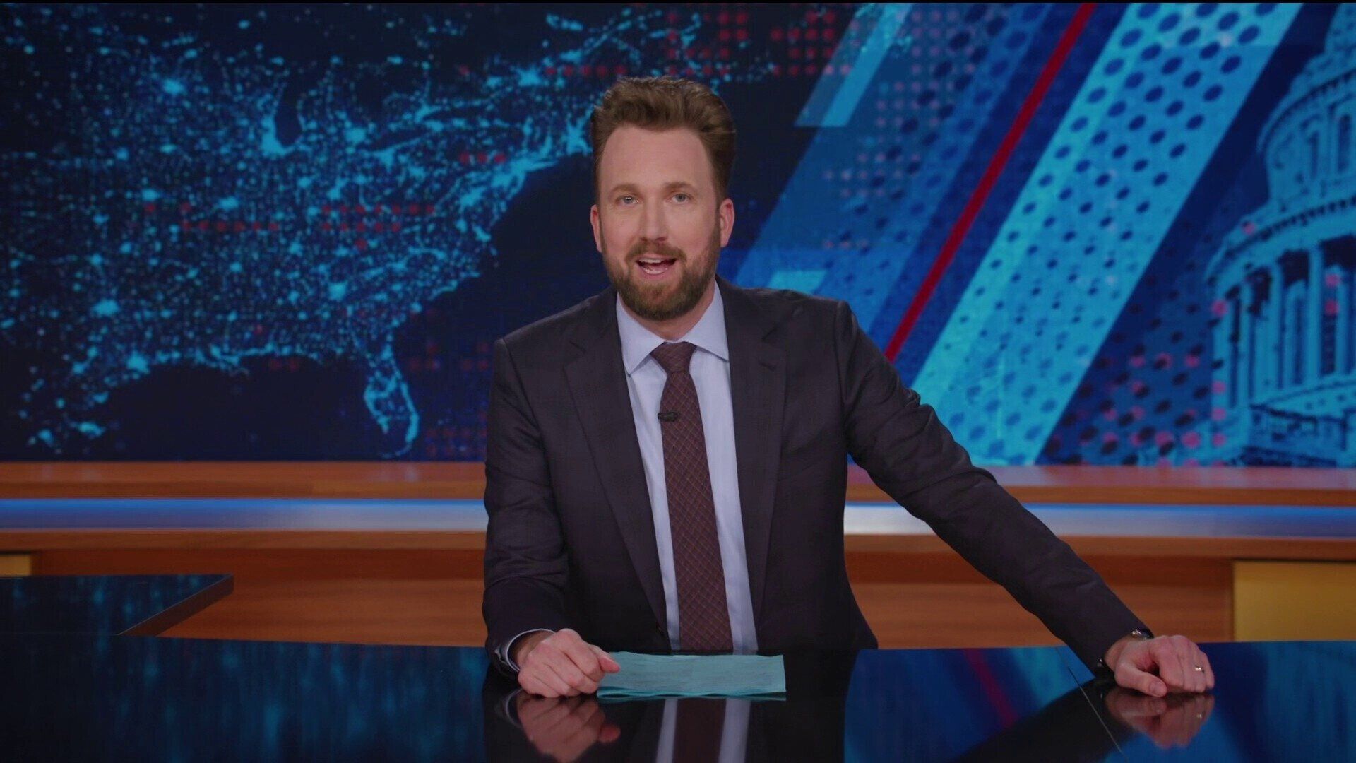 The Daily Show background