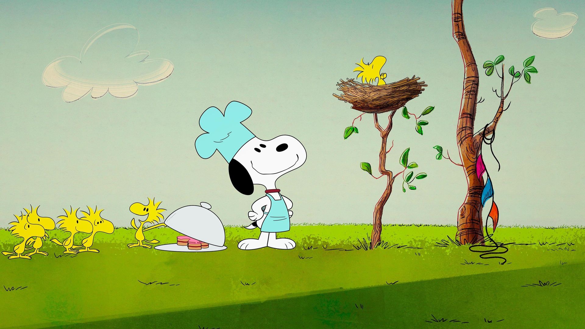 The Snoopy Show background