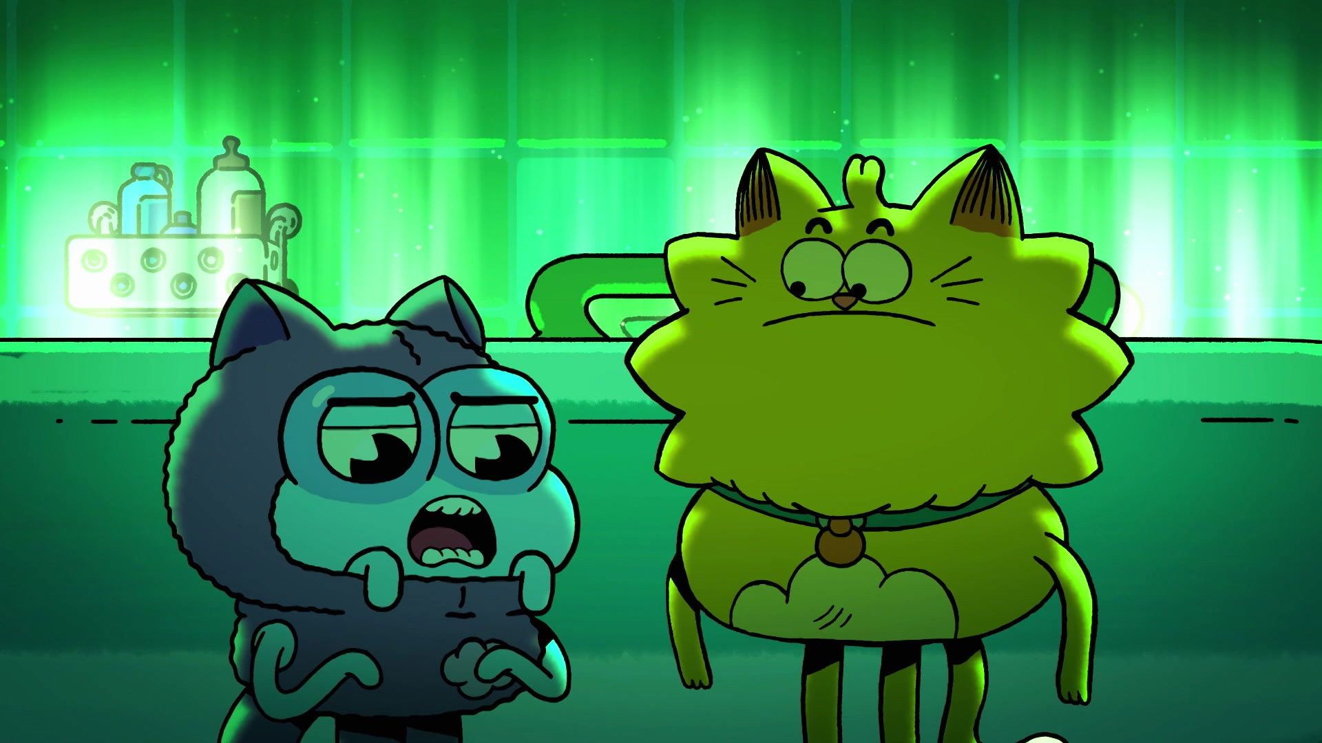 Counterfeit Cat background