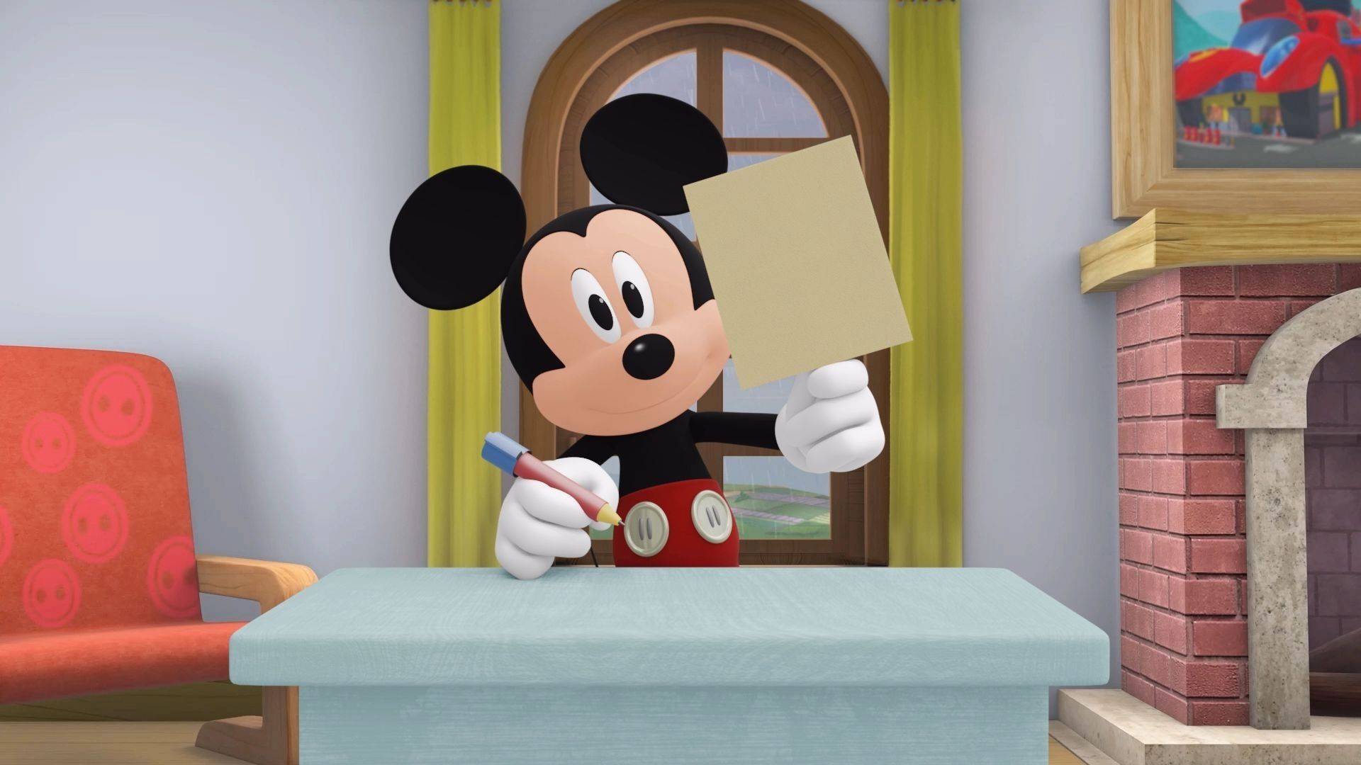 Me & Mickey background