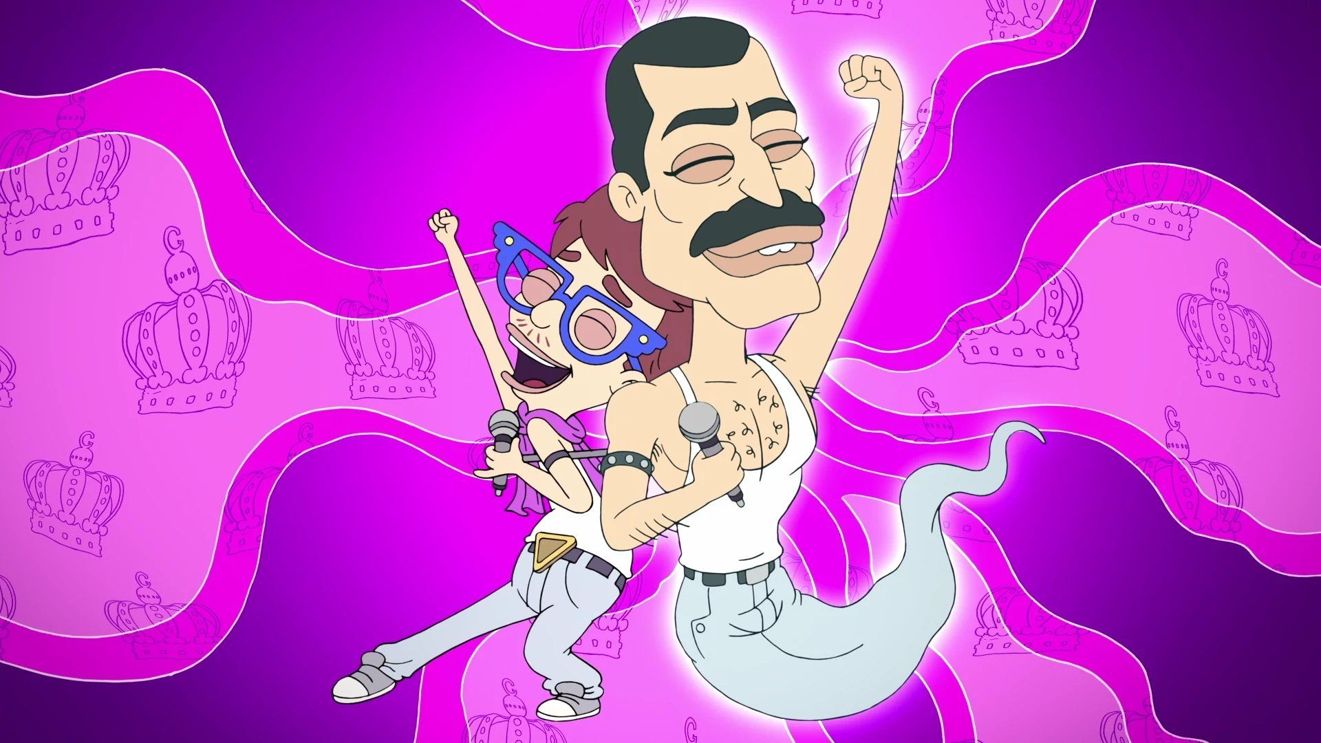 Big Mouth background