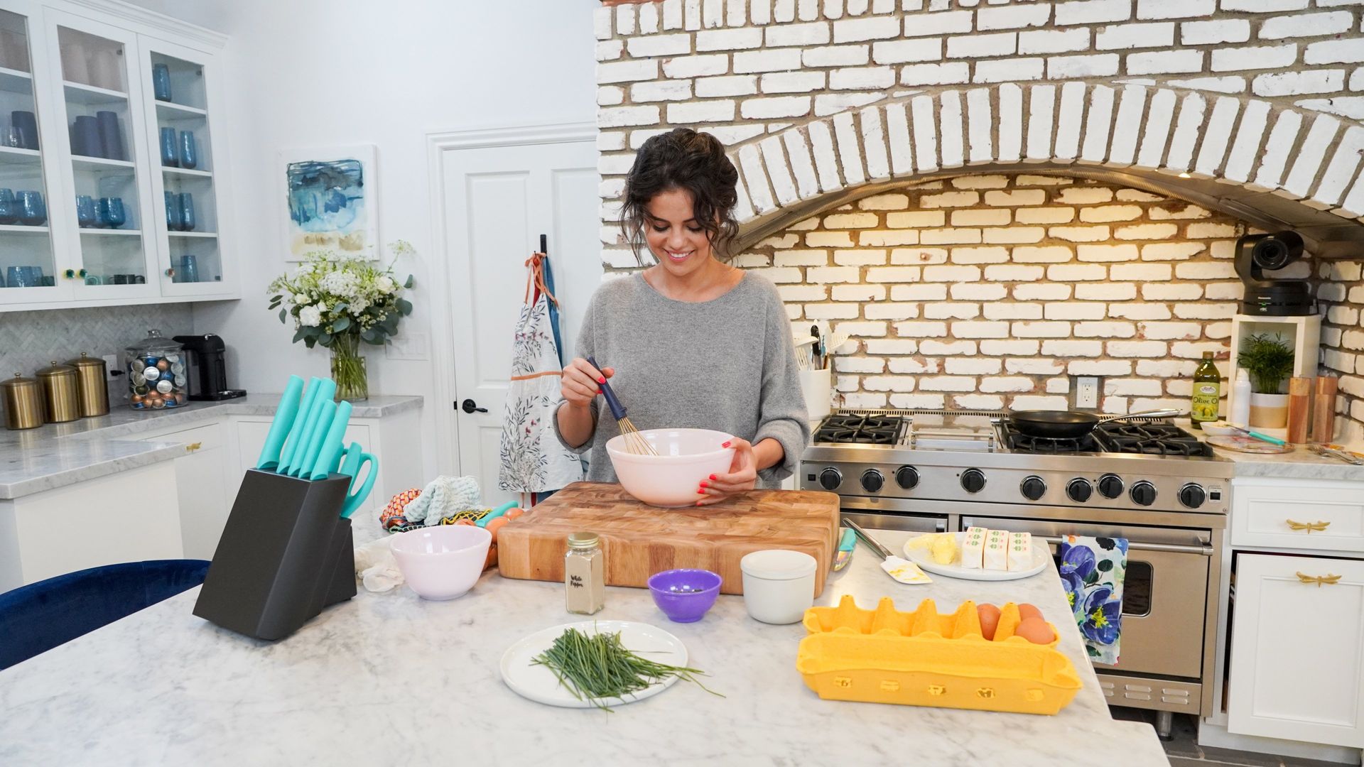 Selena + Chef background