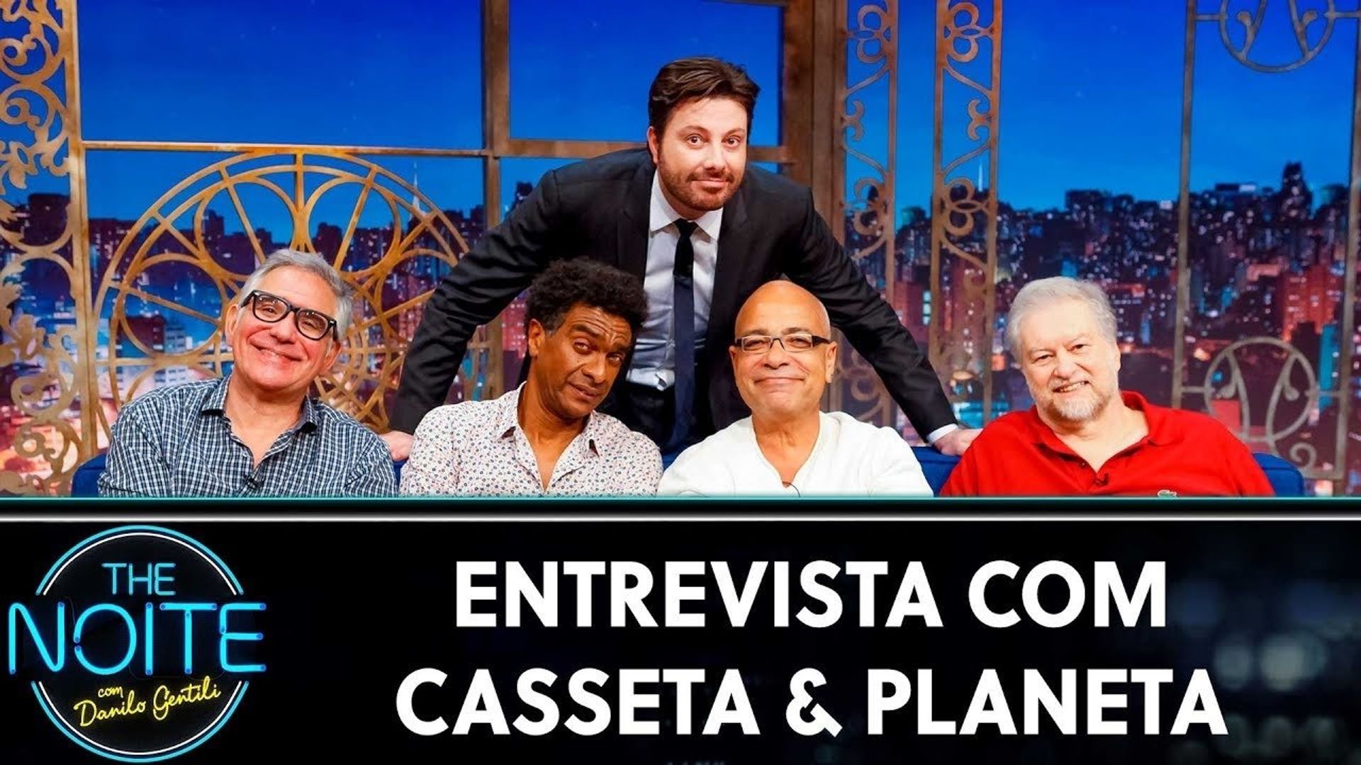 The Noite com Danilo Gentili background