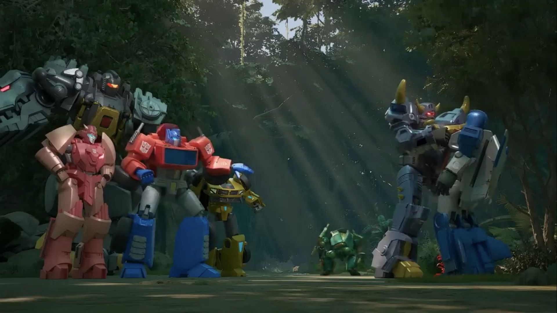 Transformers: Cyberworld background