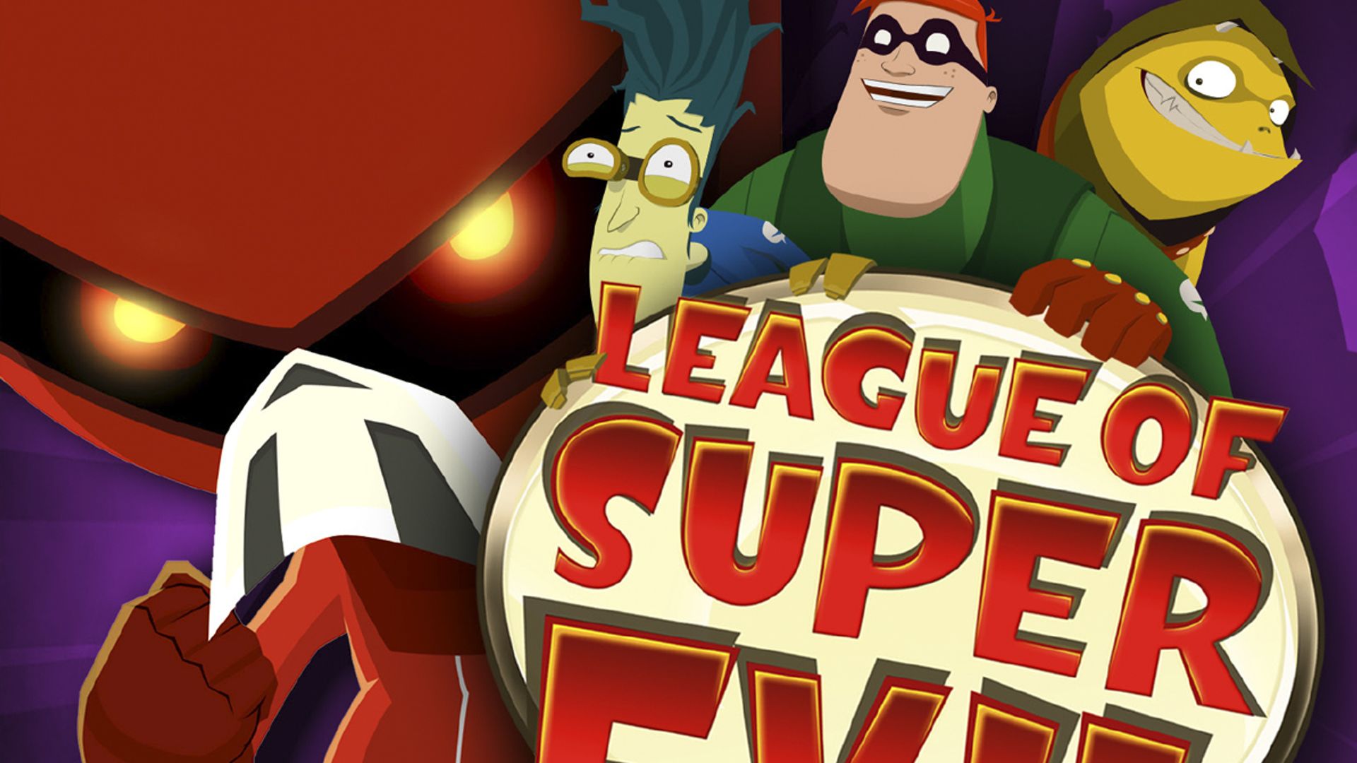 The League of Super Evil background