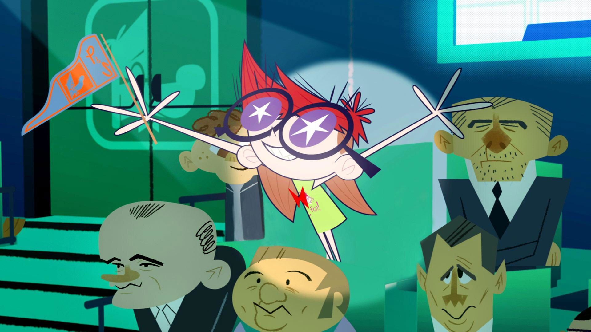 The Mr. Peabody & Sherman Show background