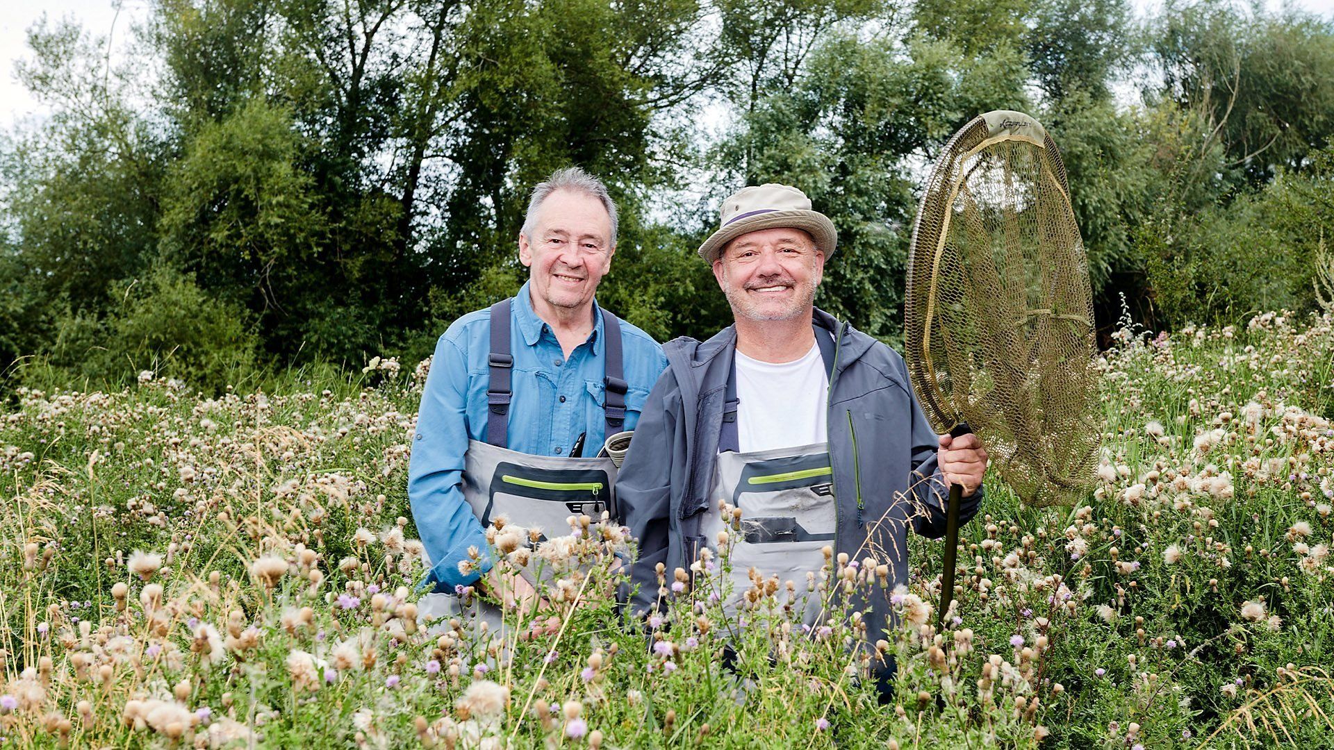 Mortimer & Whitehouse: Gone Fishing background