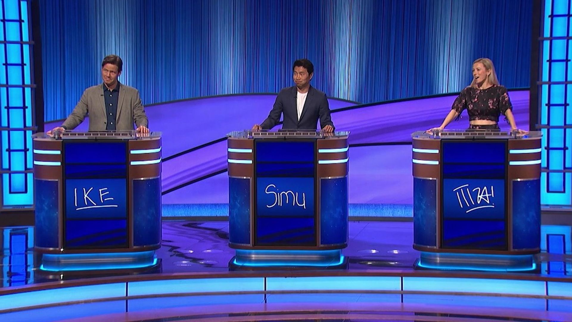 Celebrity Jeopardy! background