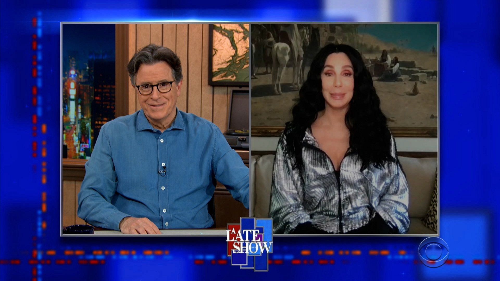 The Late Show with Stephen Colbert background
