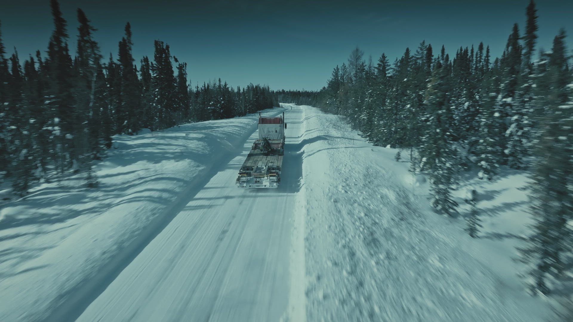 Ice Road Truckers background