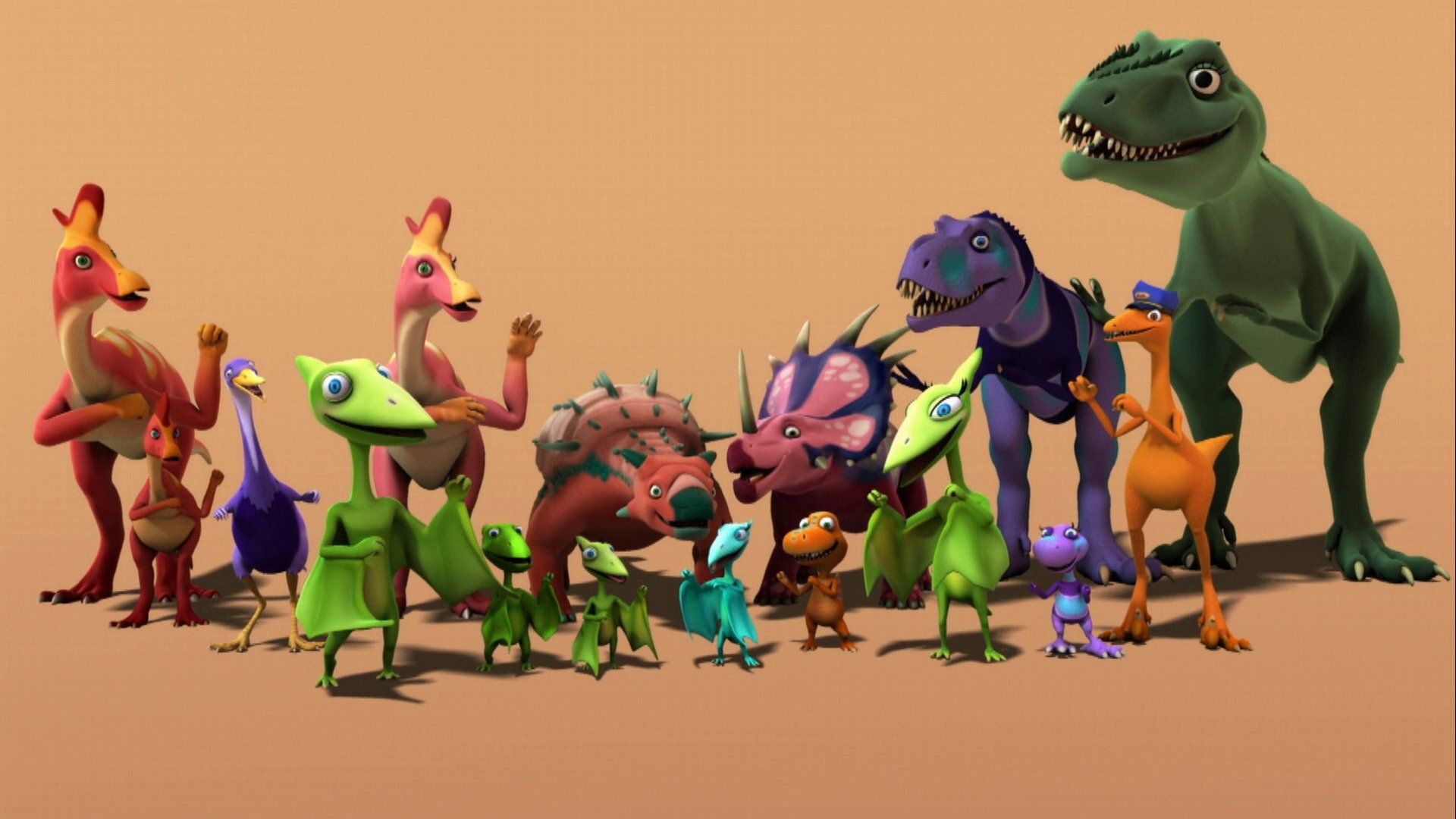 Dinosaur Train background