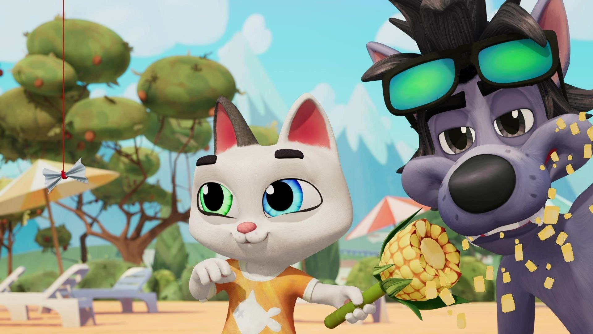 I'll Get You! Holidays background