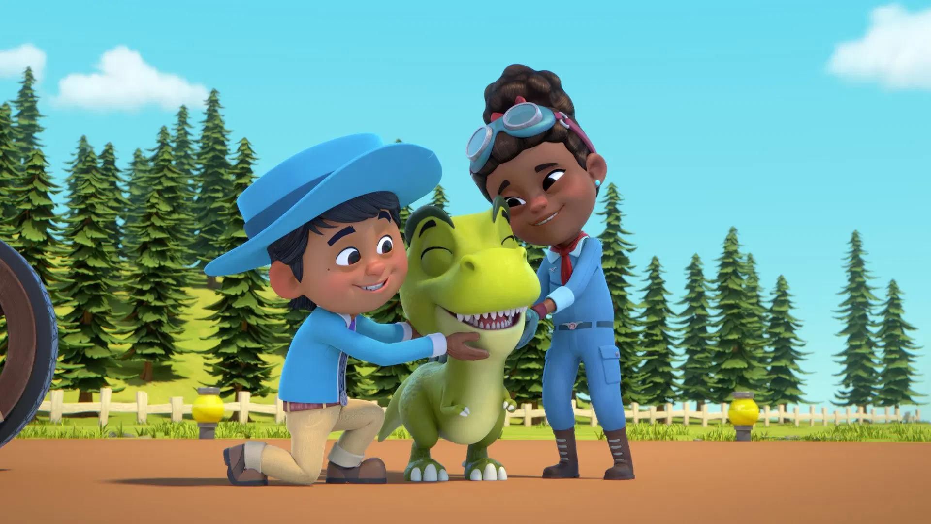 Dino Ranch background