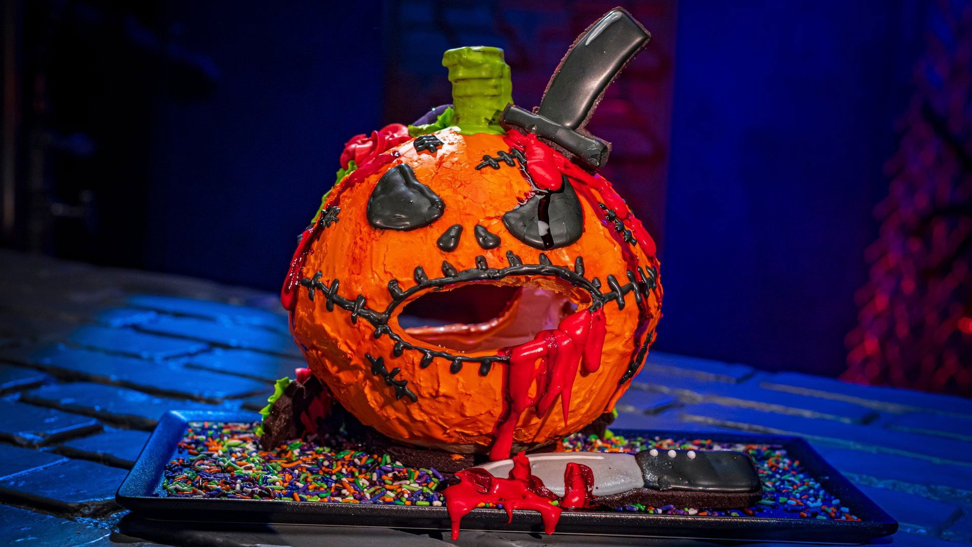 Halloween Cookie Challenge background