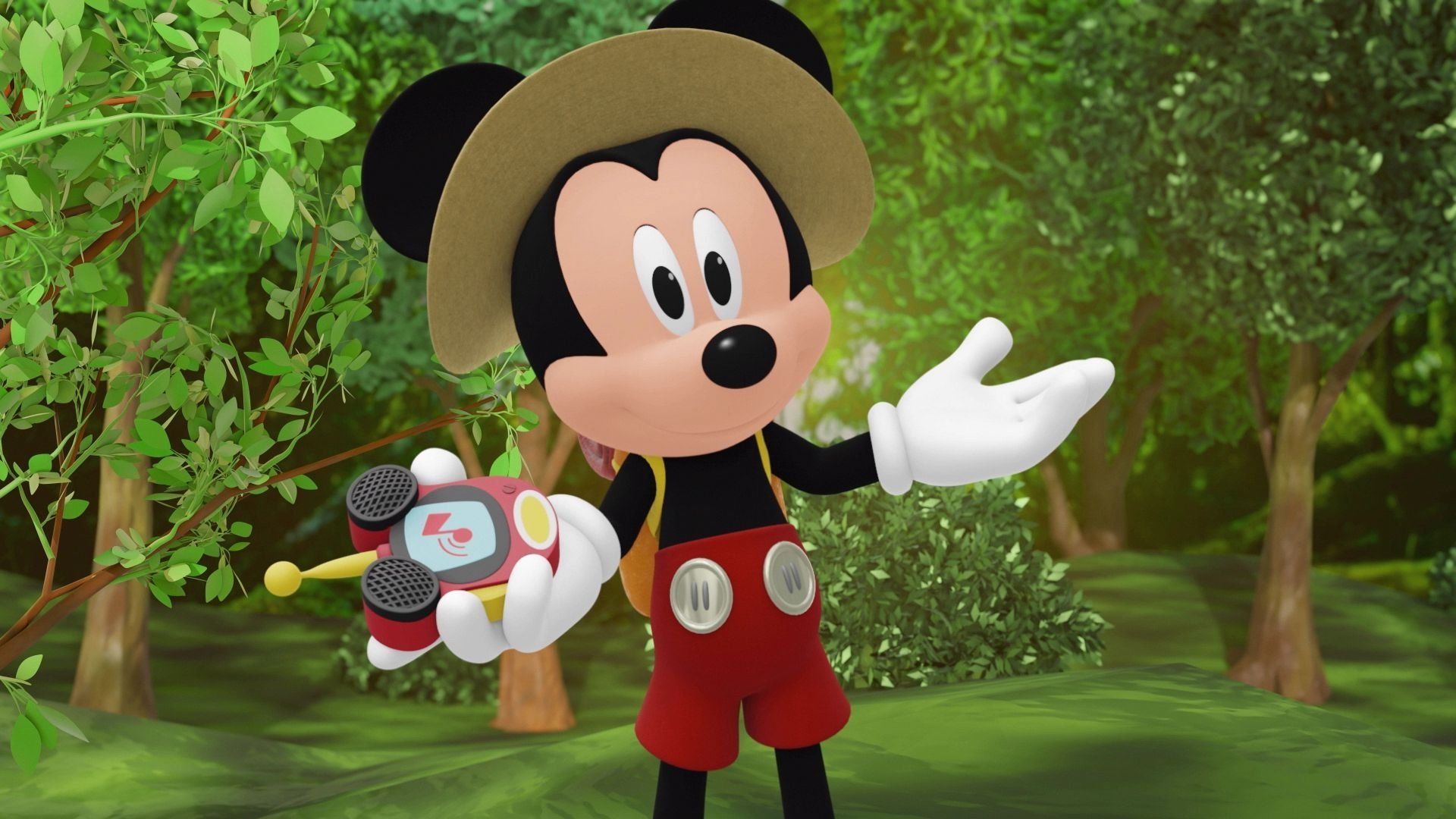 Me & Mickey background