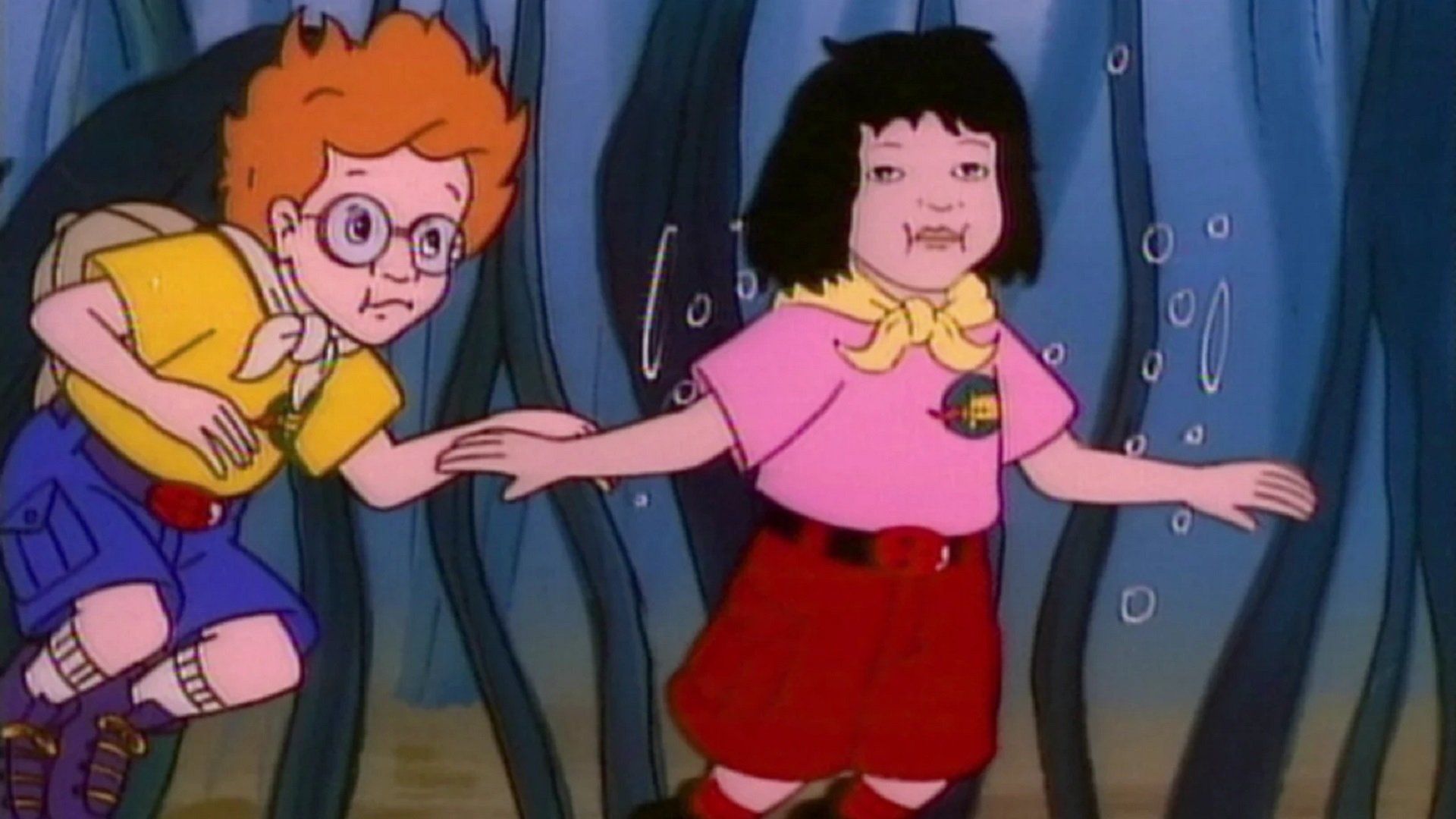 The Magic School Bus background