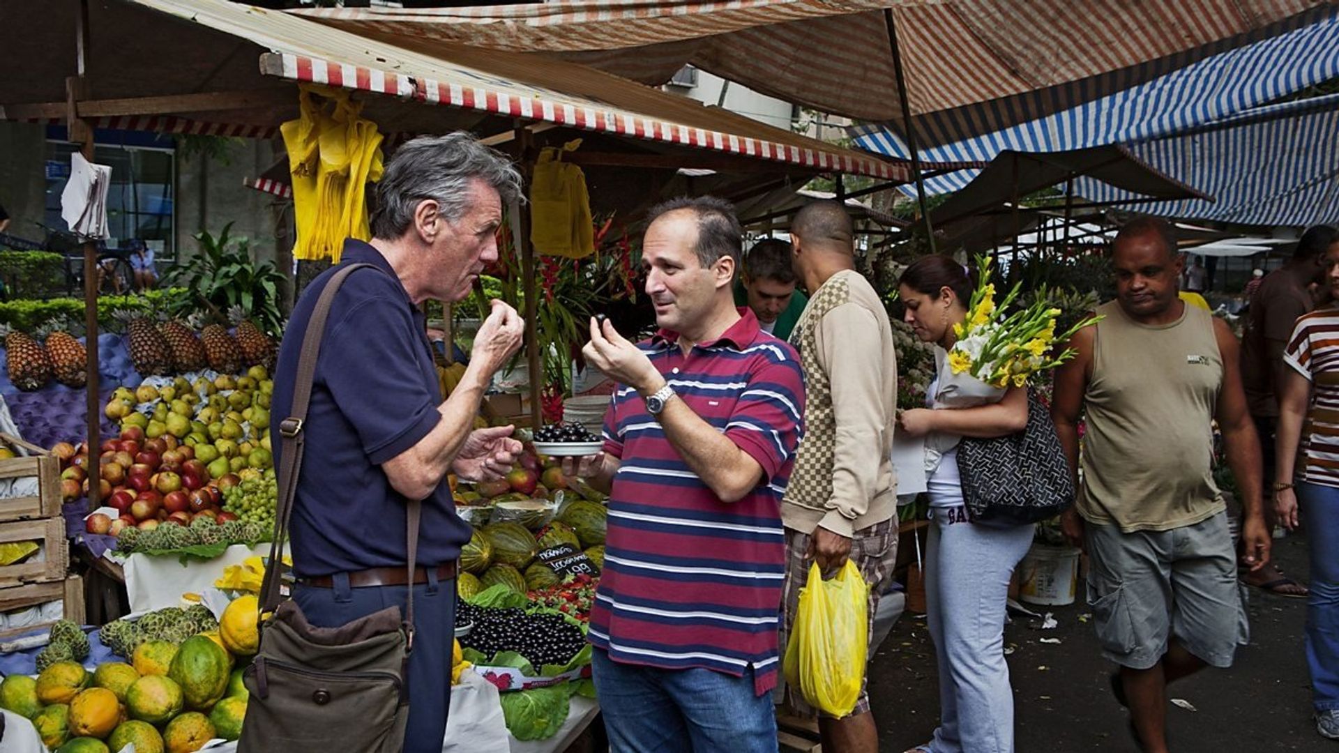 Brazil with Michael Palin background