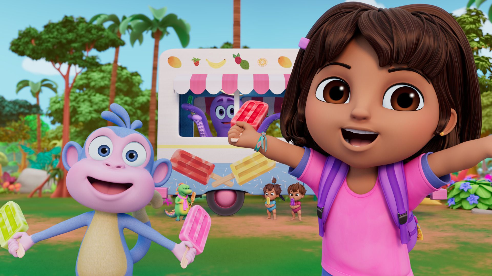 Dora the Explorer background