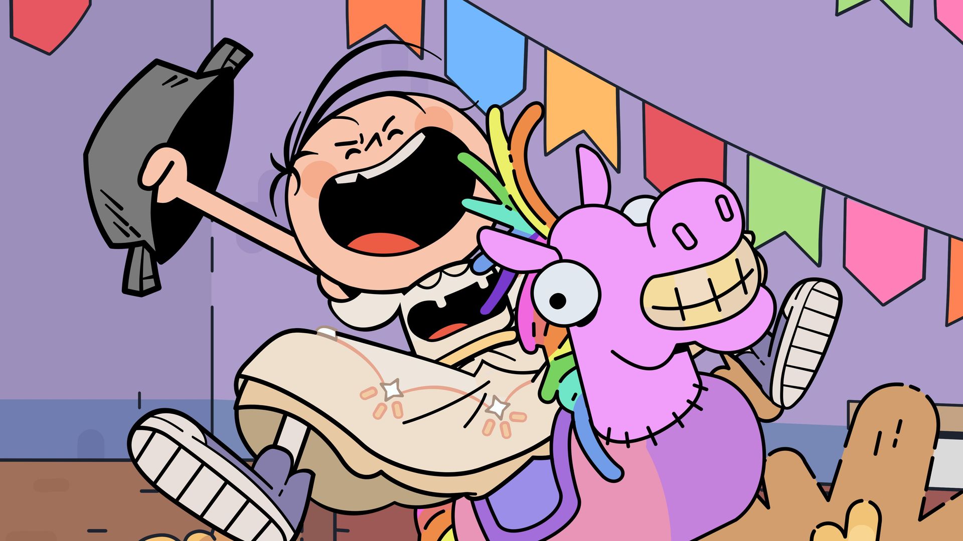 The Nutty Boy background