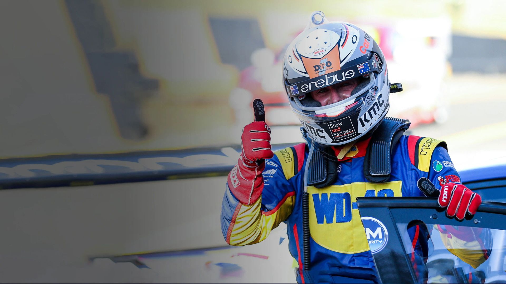 Access All Areas: Erebus Motorsport background