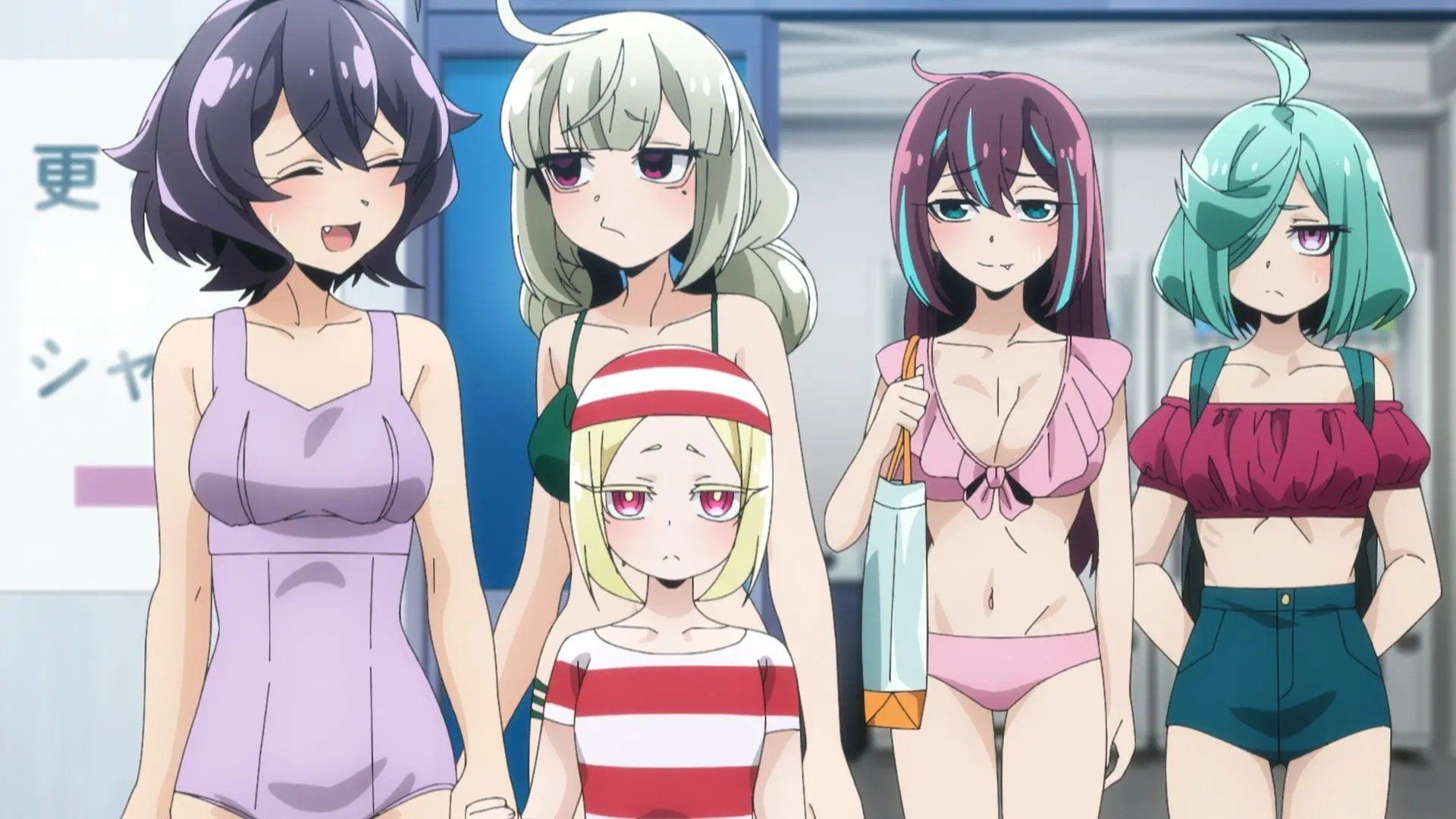 Gushing Over Magical Girls background