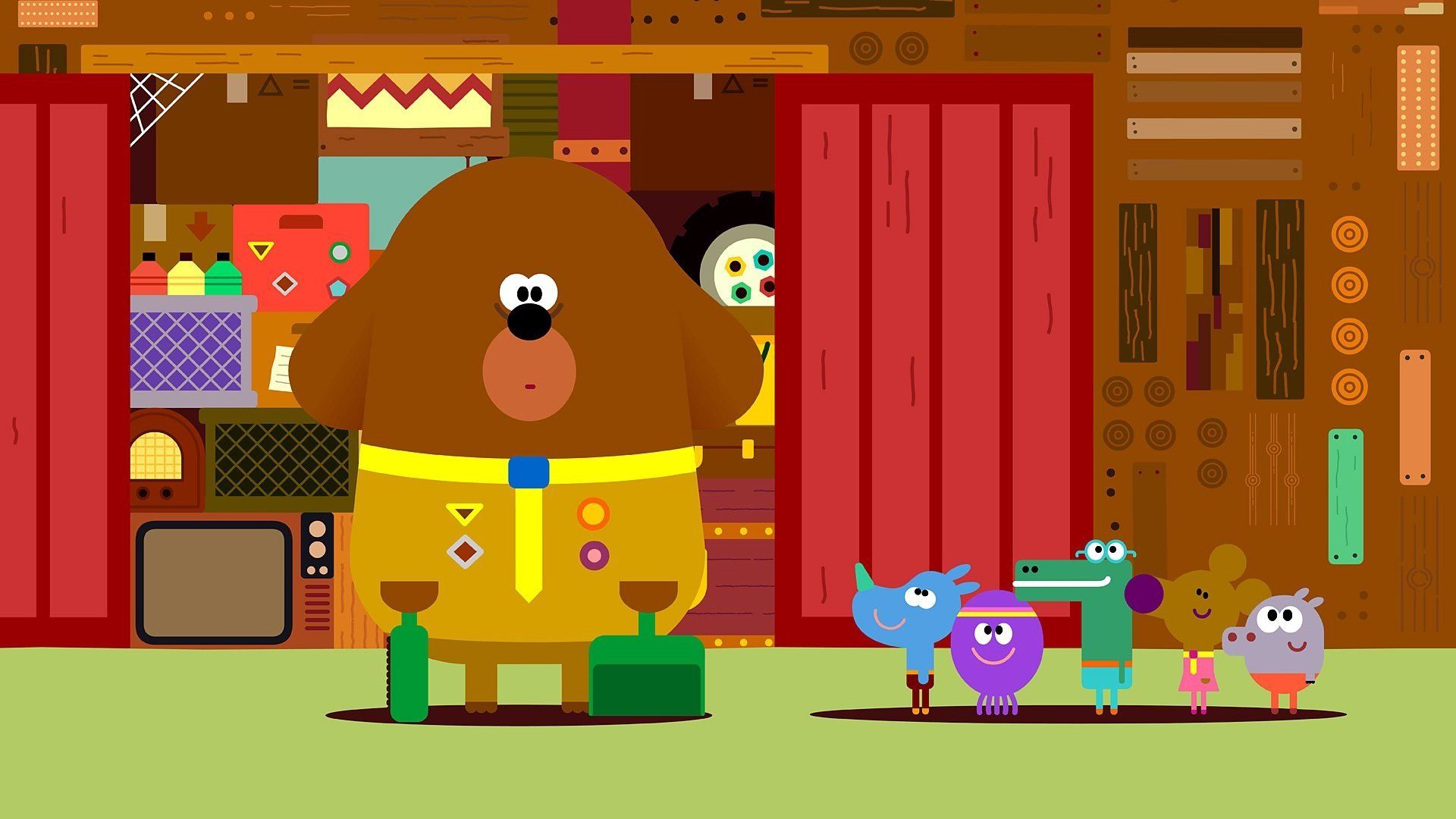 Hey Duggee background