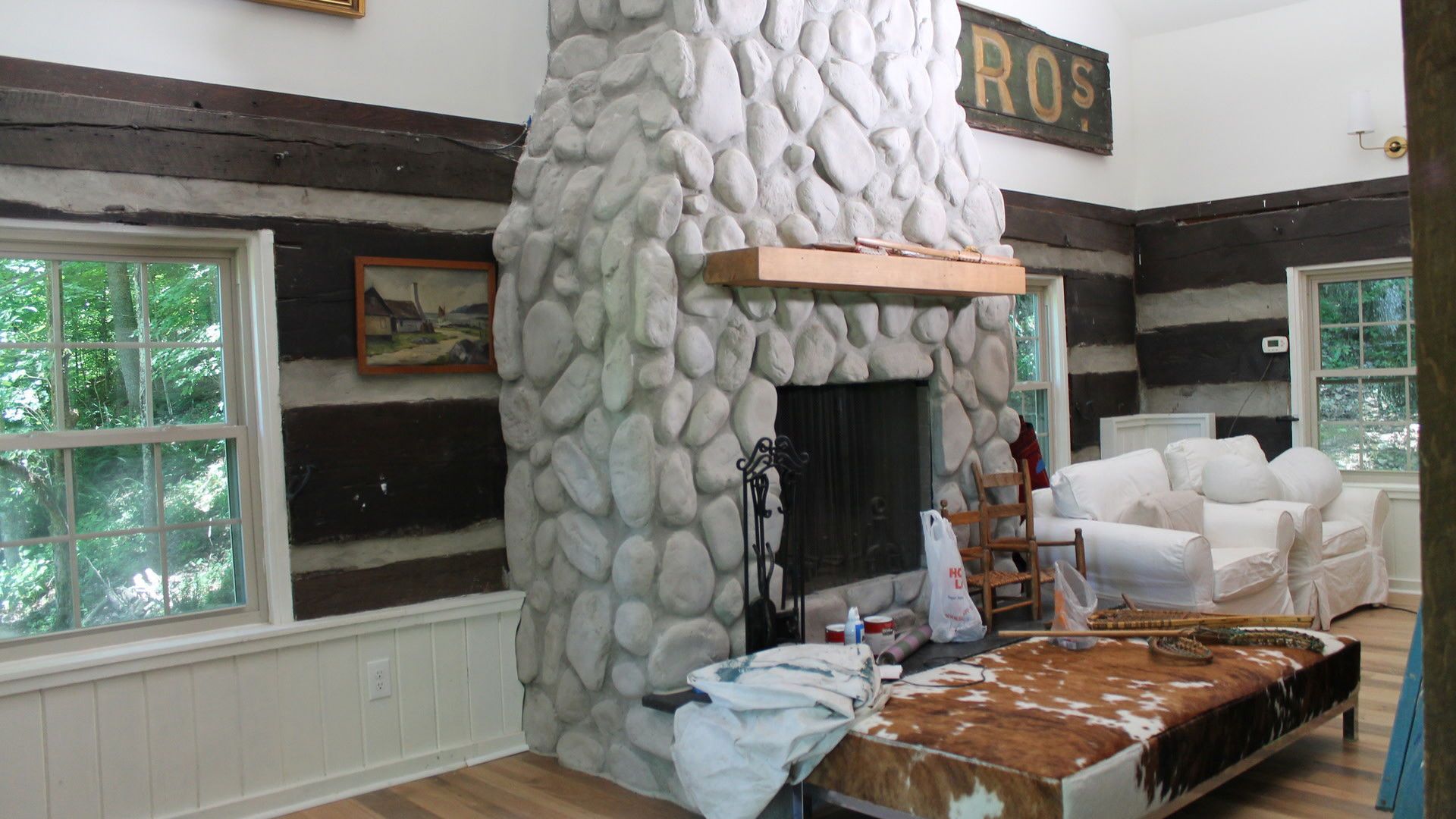 The Williams Family Cabin background