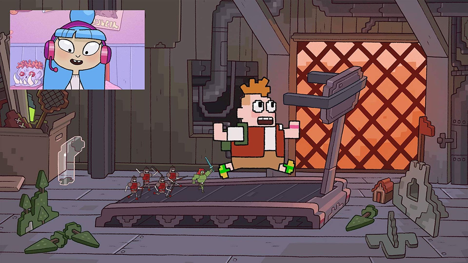 The Strange Chores background