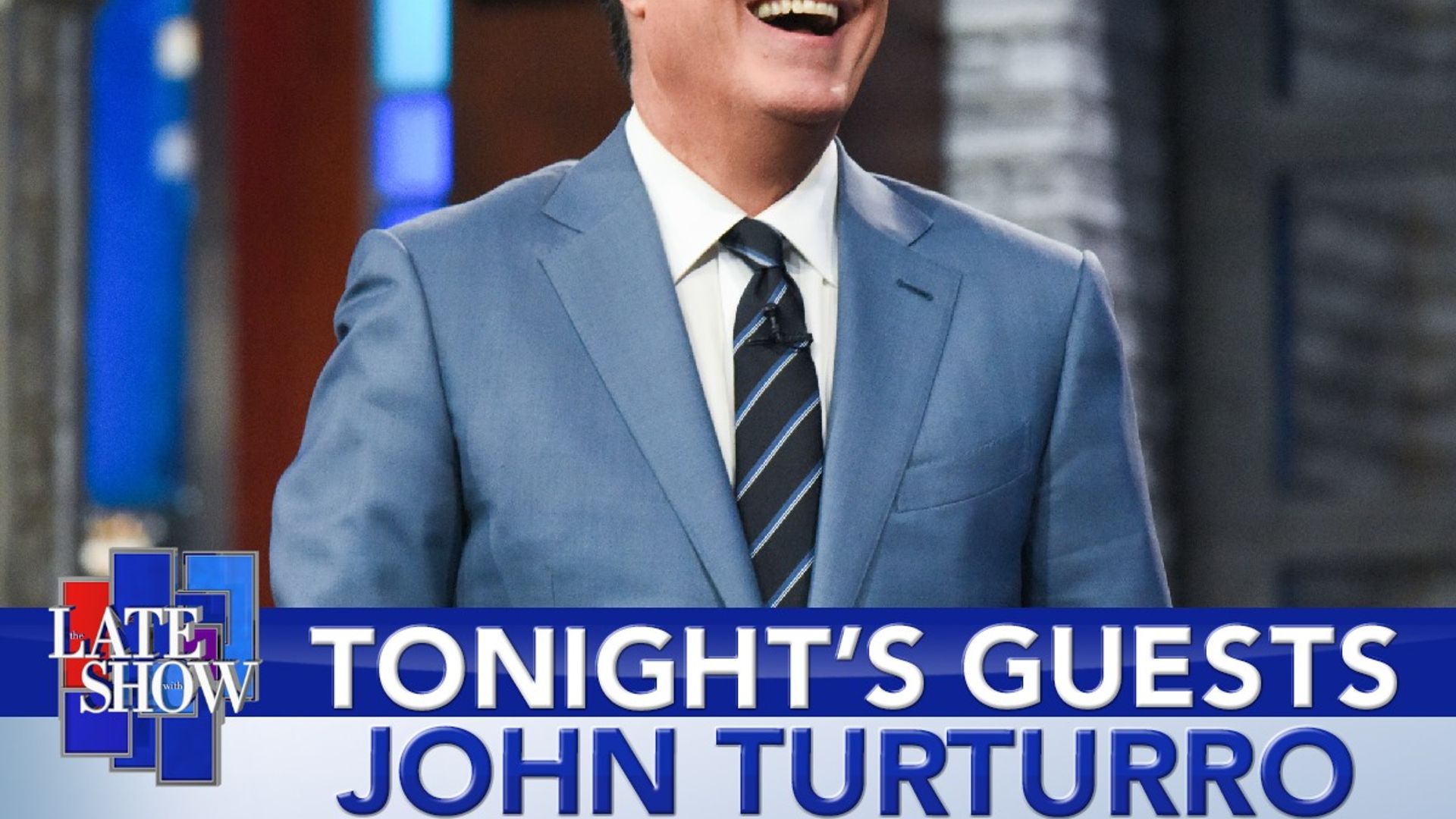 The Late Show with Stephen Colbert background