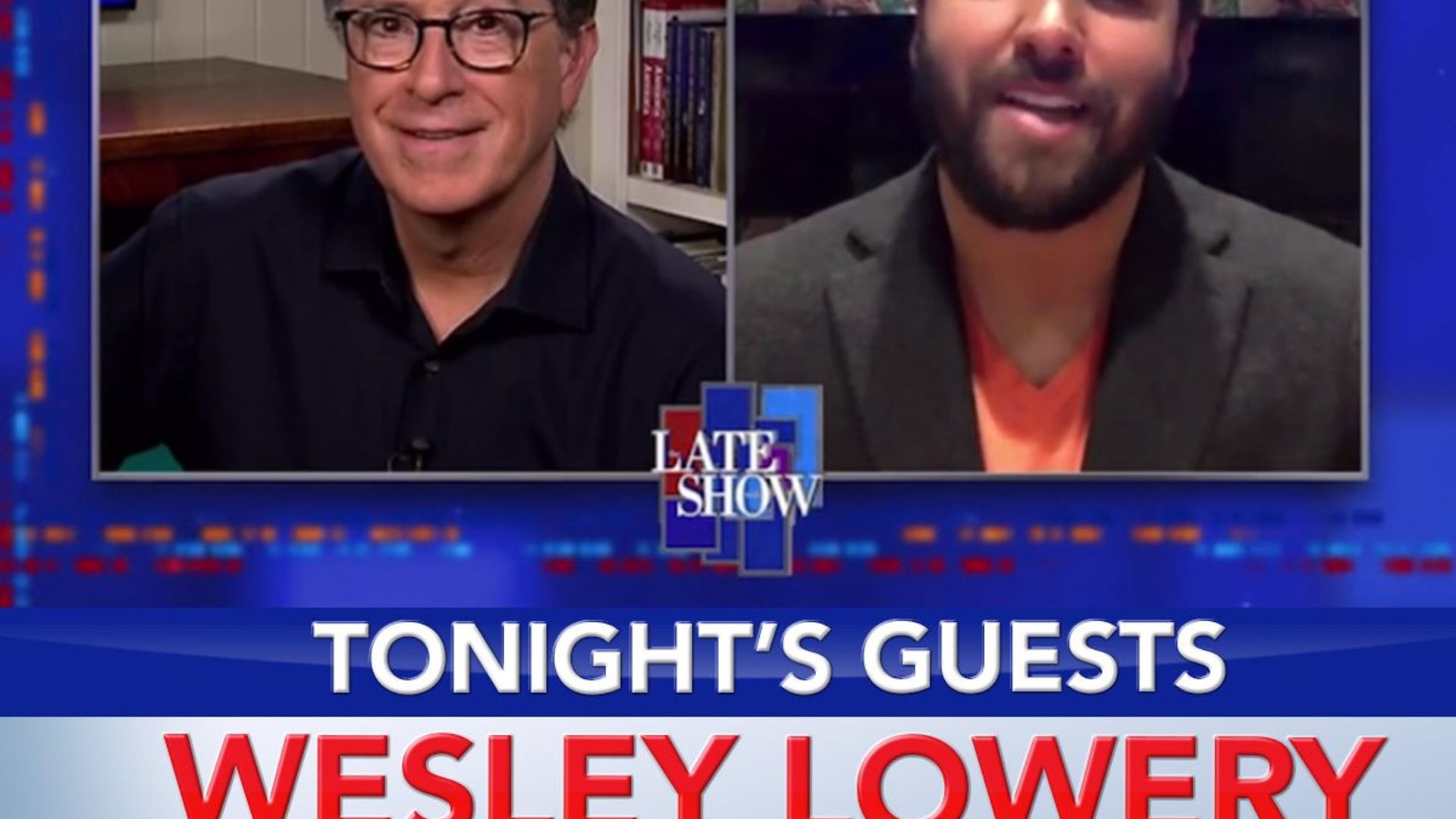 The Late Show with Stephen Colbert background