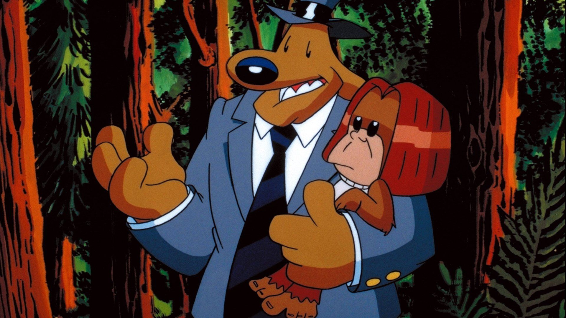 The Adventures of Sam & Max: Freelance Police background