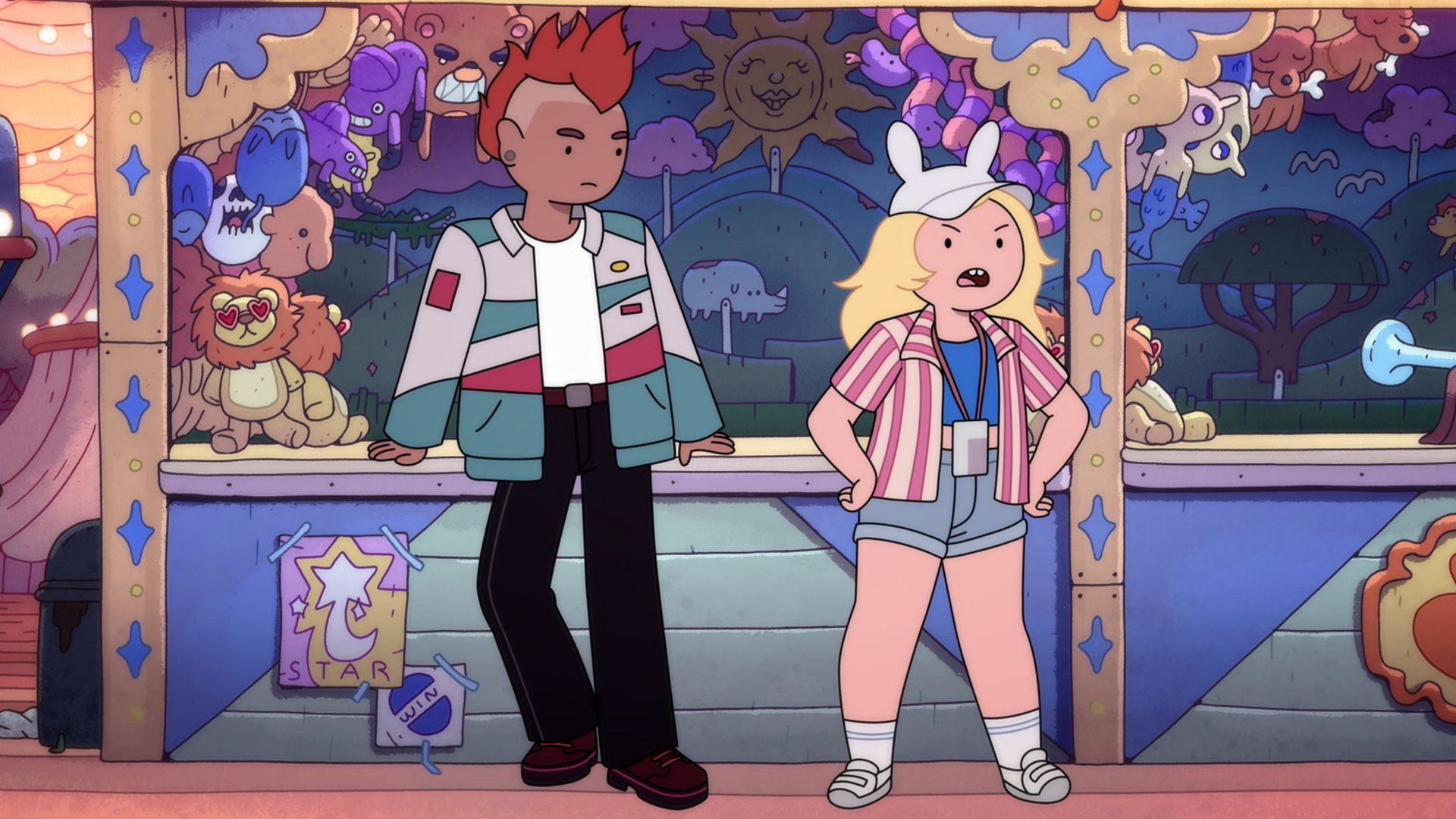 Adventure Time: Fionna & Cake background