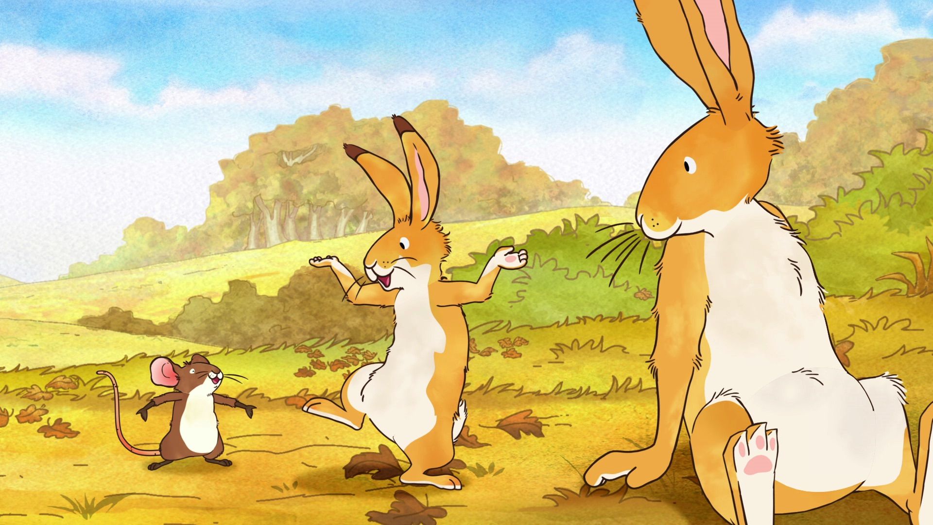 Guess How Much I Love You: The Adventures of Little Nutbrown Hare background