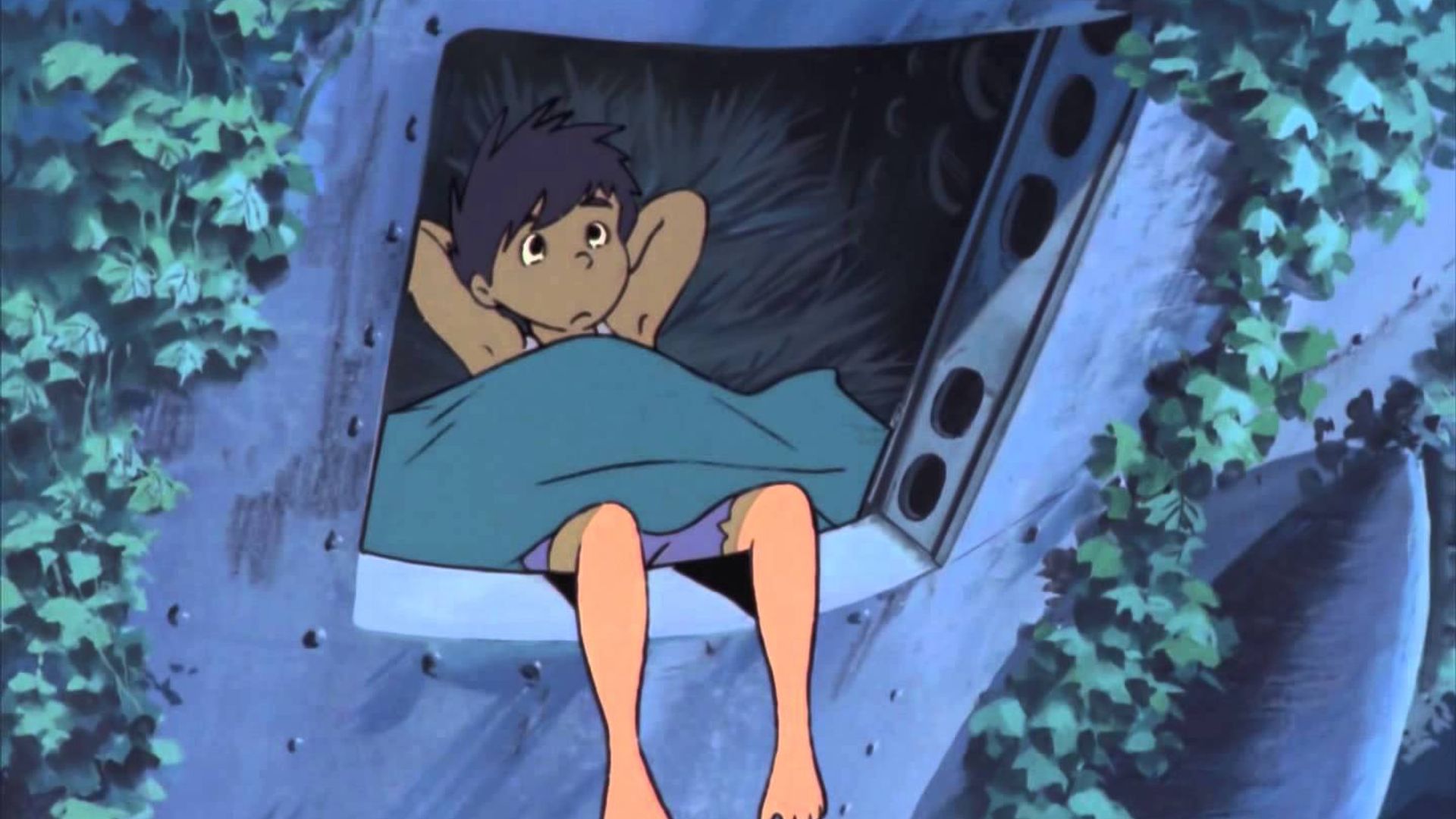 Future Boy Conan background