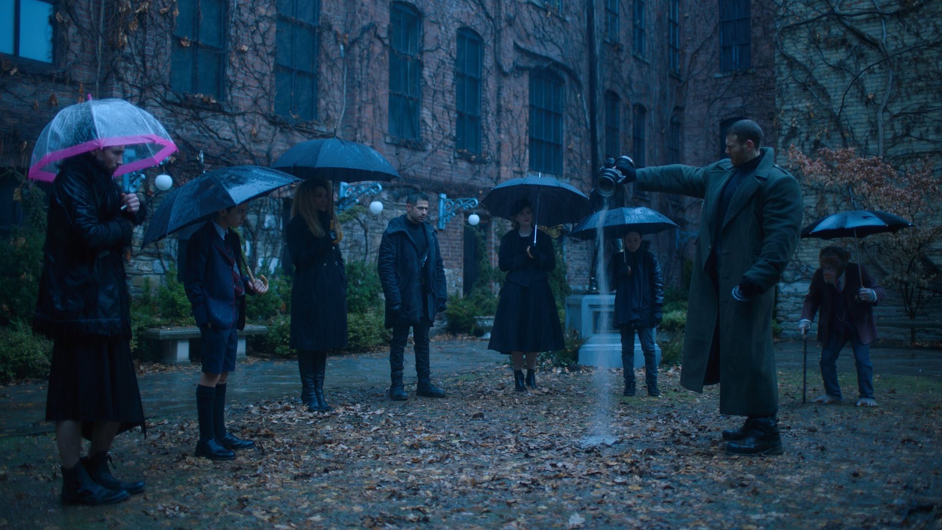 The Umbrella Academy background
