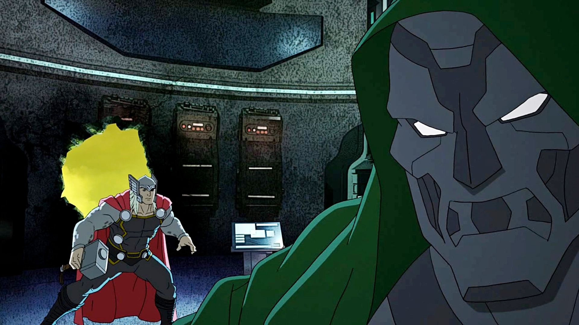 Avengers Assemble background
