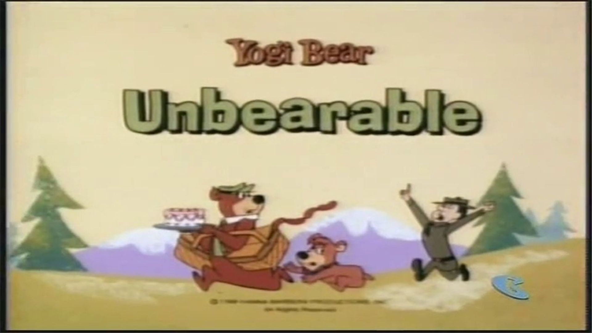 The New Yogi Bear Show background