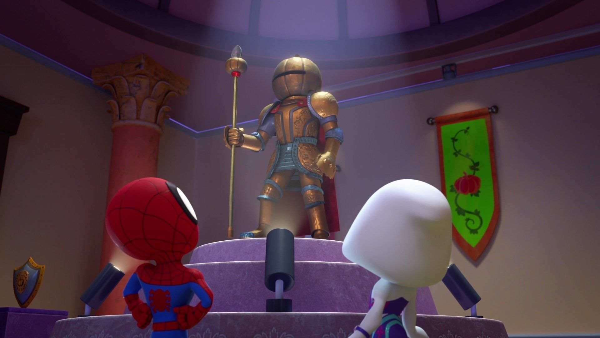 Spidey and His Amazing Friends background