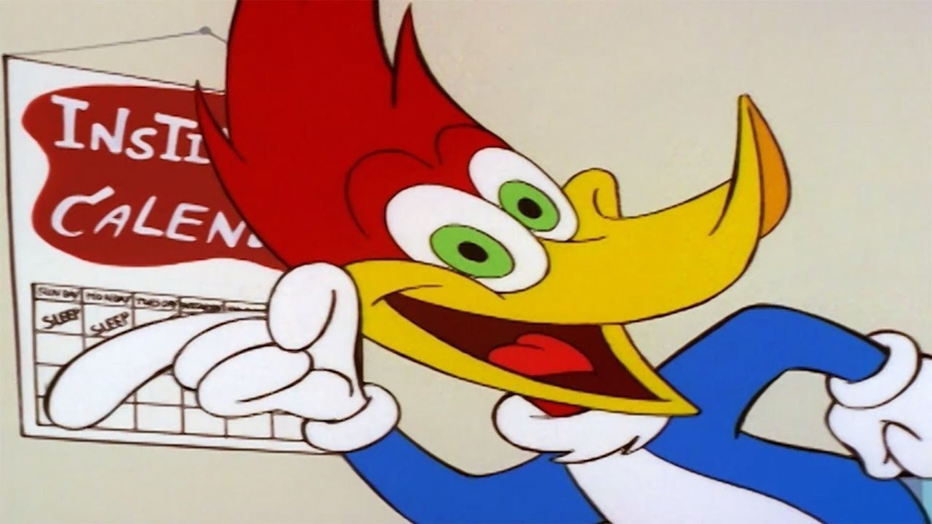 The Woody Woodpecker Show background