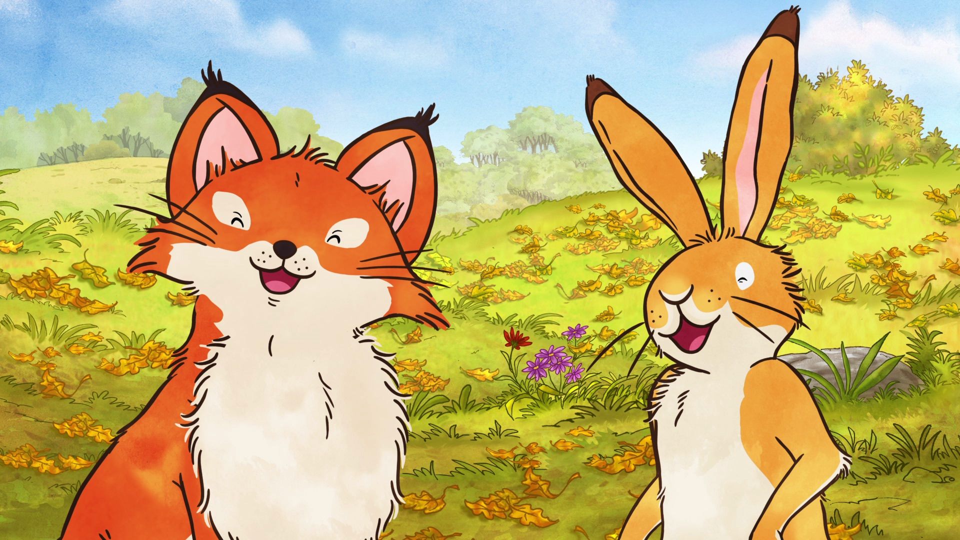 Guess How Much I Love You: The Adventures of Little Nutbrown Hare background