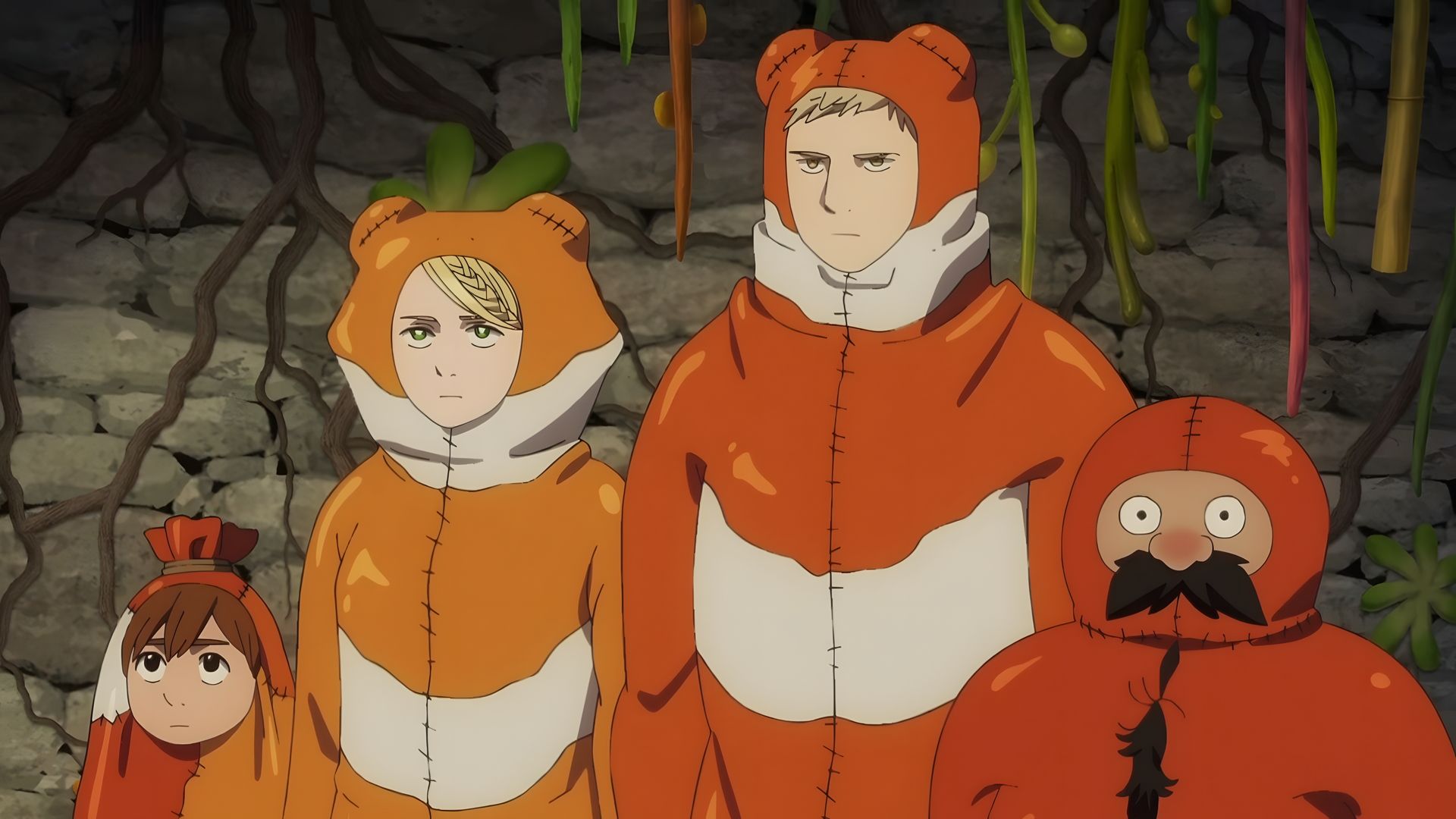 Delicious in Dungeon background